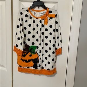 Little girls Halloween top